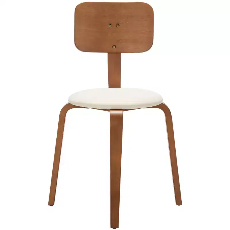 Jo Stackable Upholstered Dining Chairs (Set of 2) - DCH1010 - Safavieh