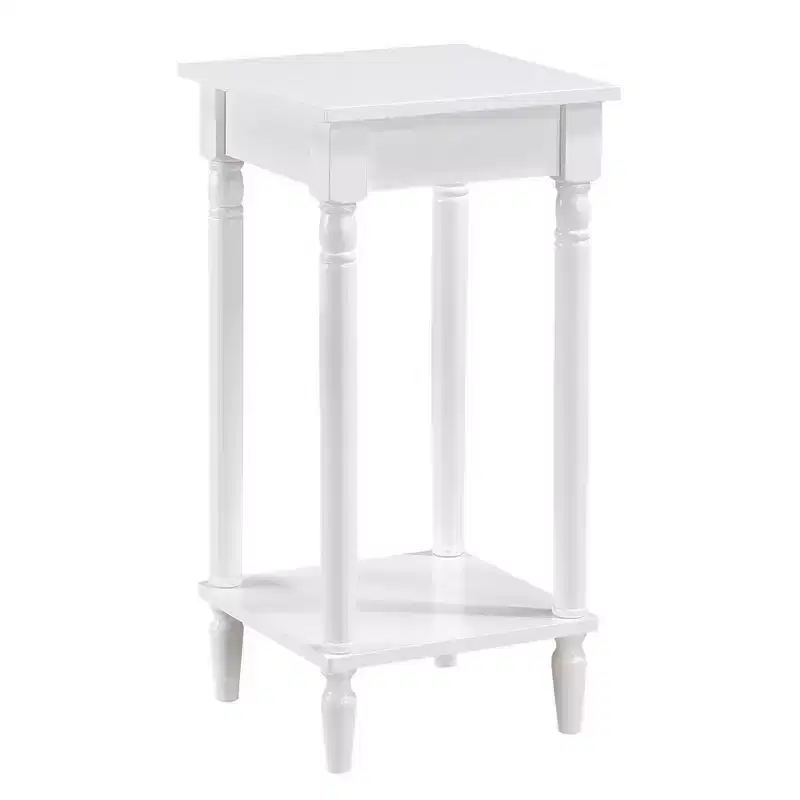 Breighton Home French Country Kim End Table with Shelf