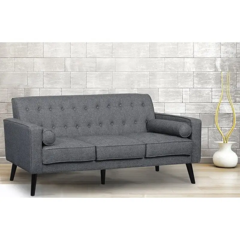 Valadez Mid Century Upholstered Tufted Sofa