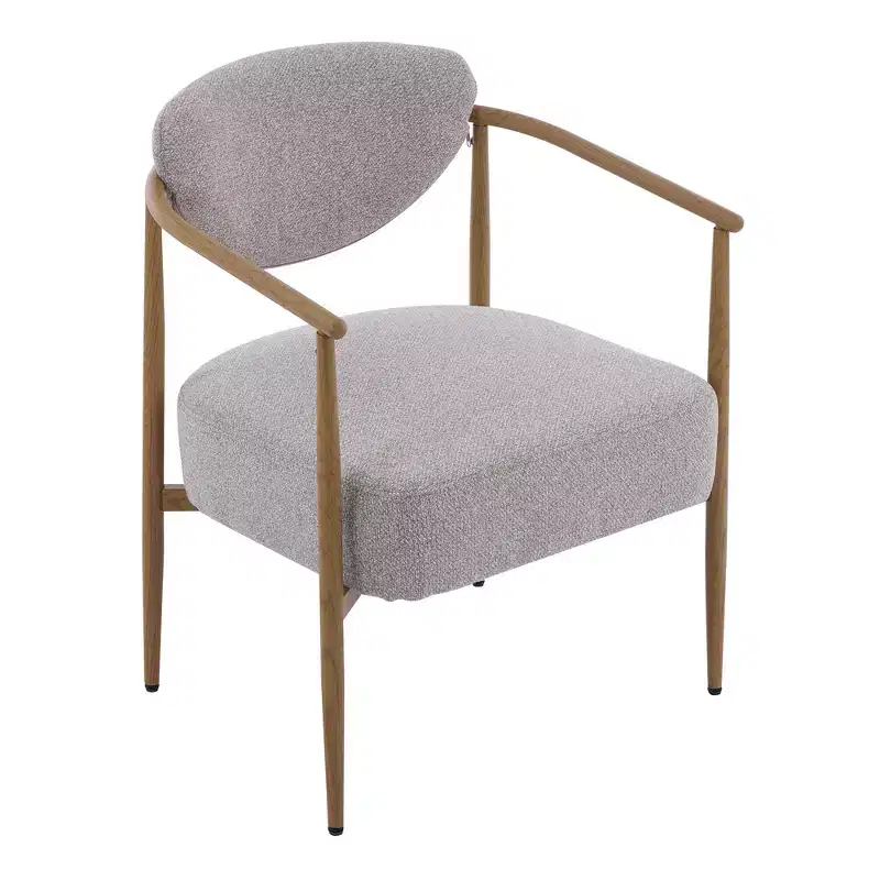 MAYEERTY Modern Dining Chair, Padded Upholstered Accent Chair with Metal Frame, Chair for Living Room Bedroom, Dining Room, Home Office