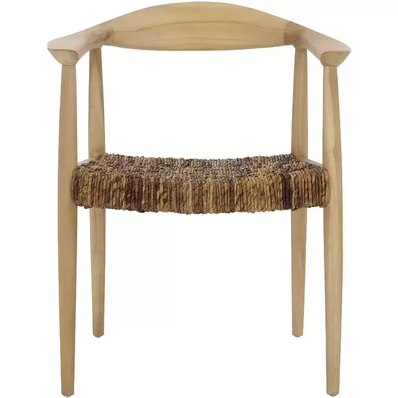 Bandelier Banana Weaved Dining Chair - DCH1217 - Natural/Natural - Safavieh