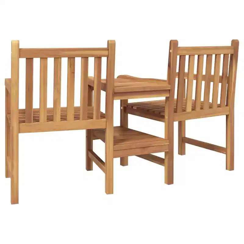 vidaXL Chair Brown 59.84 x 24.80 x 35.04 in Solid Teak Wood