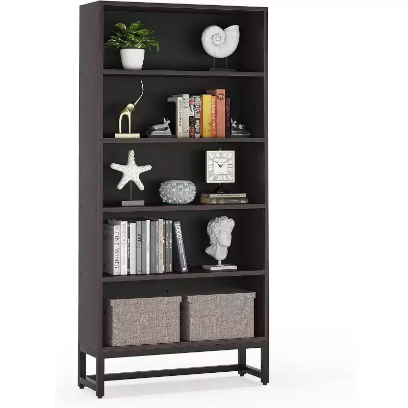 Lantine 70.8 Tall 5-tier Freestanding Bookshelf