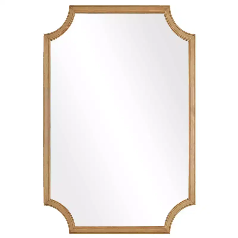 WallBeyond Farm Wall Mirror-F Natural Wood