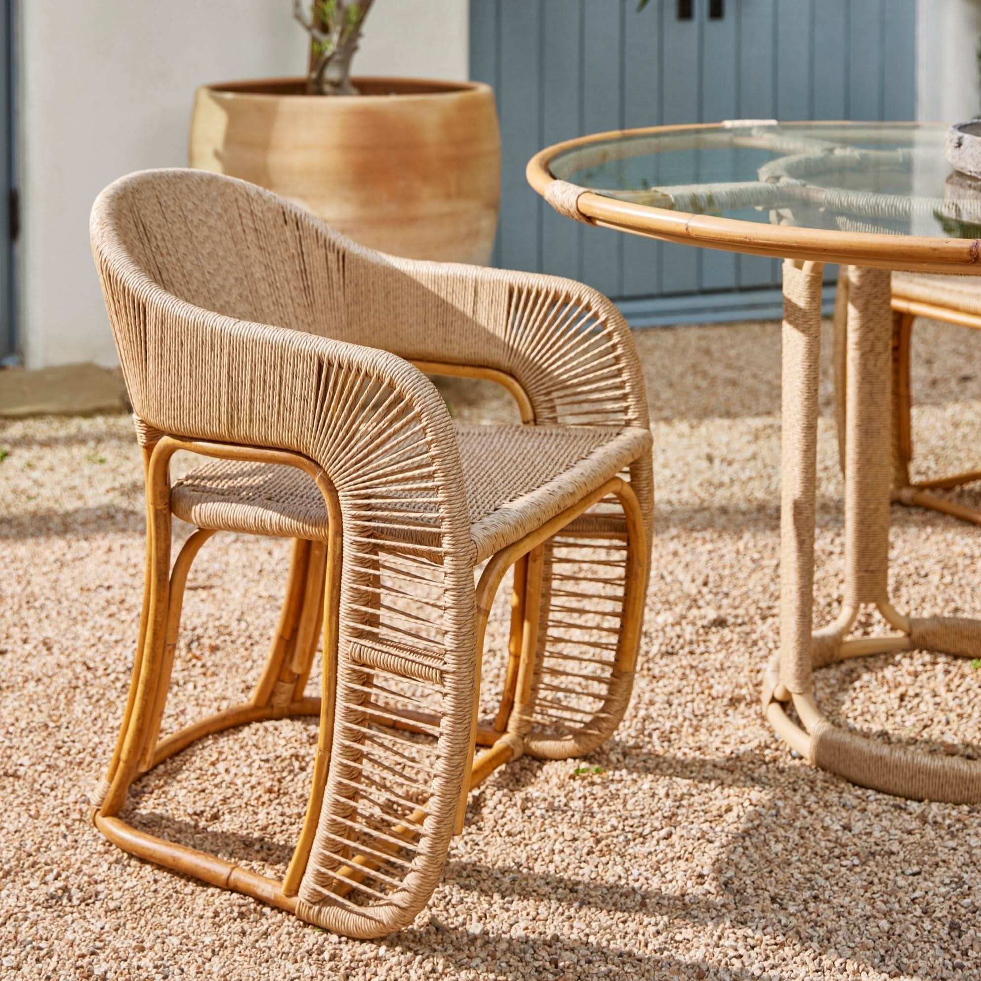 Arm Chair - by the twisting vines of wine country's vineyards, the Arm Chair offers effortless elegance in indoor and outdoor spaces