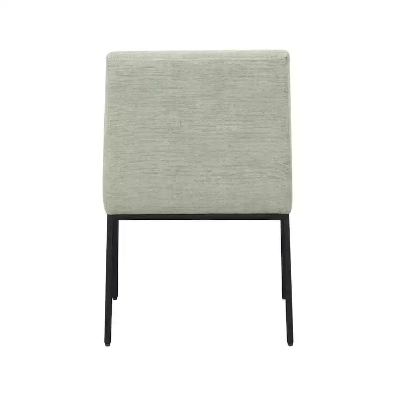 Meridian Furniture,Reeves Chenille Fabric Dining Chair, Set of 2