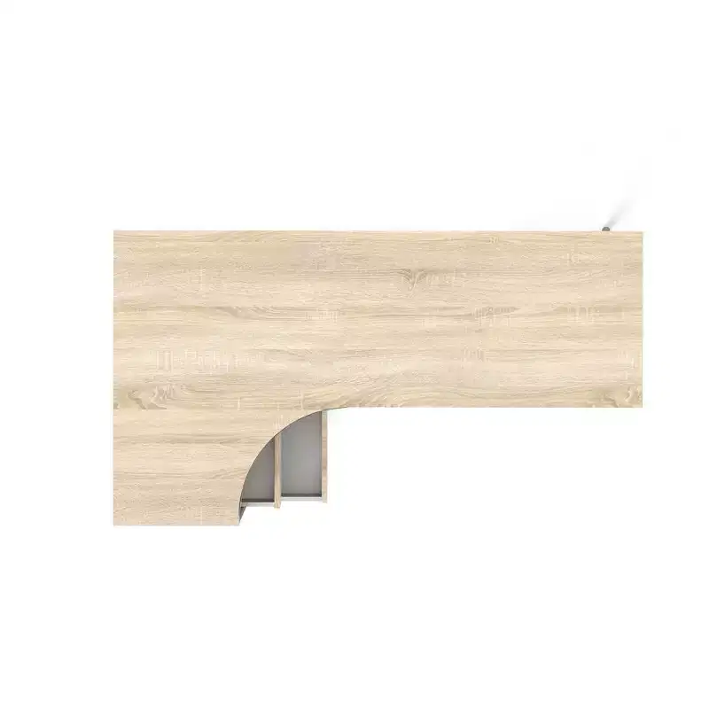 Tvilum, Diana 2 Drawer, 3 Shelf Desk
