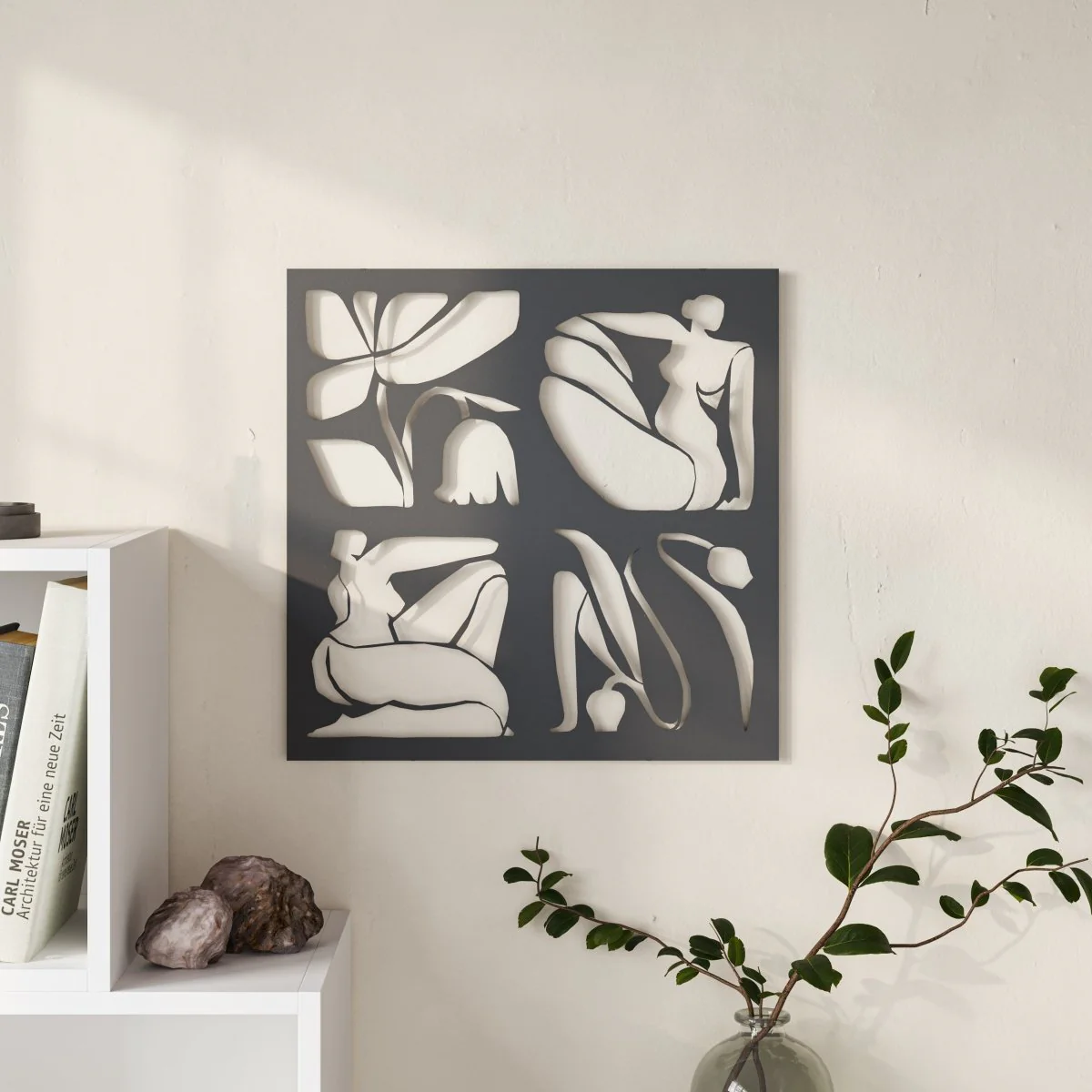 Modern Metal Wall Art Home Decorative Ornament