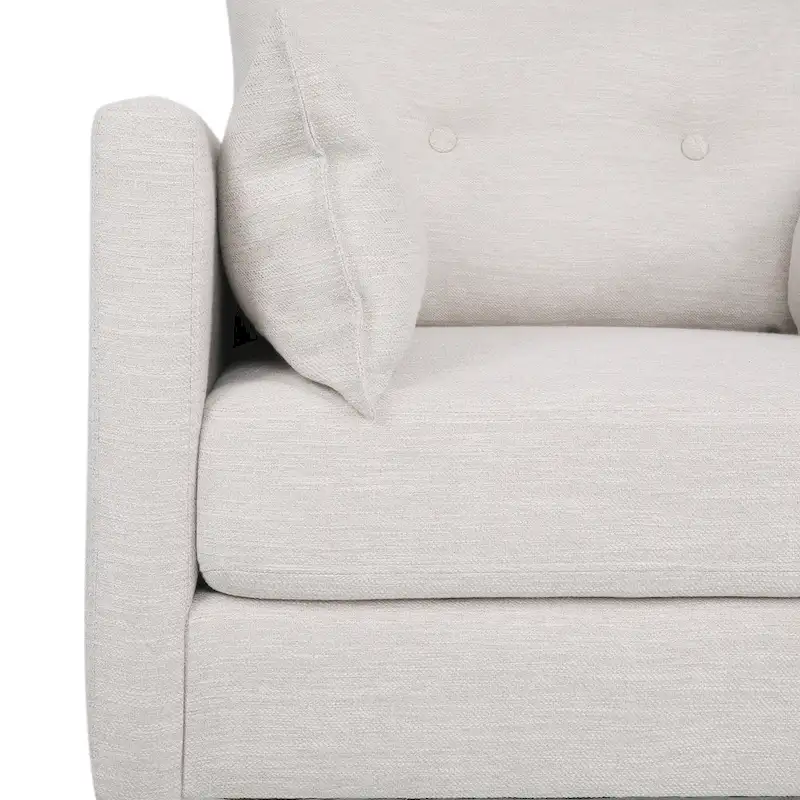 Symonds Tufted Club Chair with Accent Pillows by Christopher Knight Home