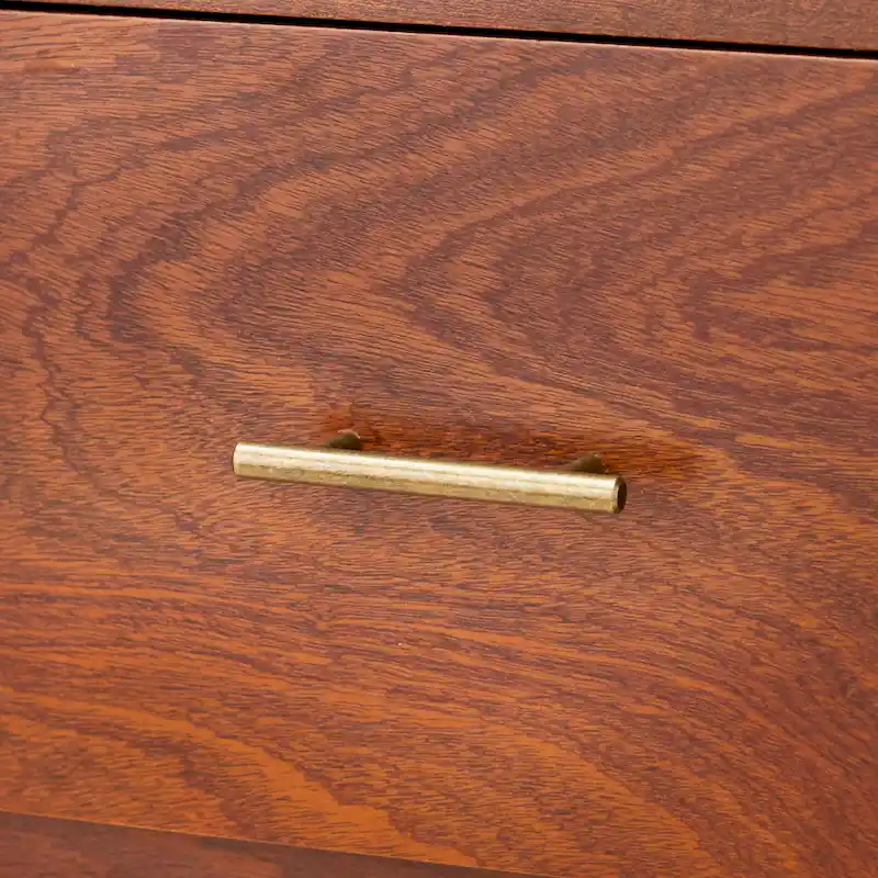 2-Drawer Mid-Century Modern Desk