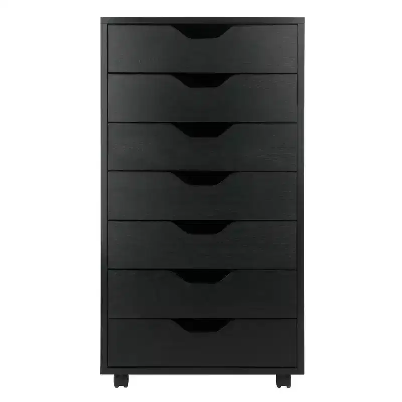7 Drawer Cabinet with Casters -