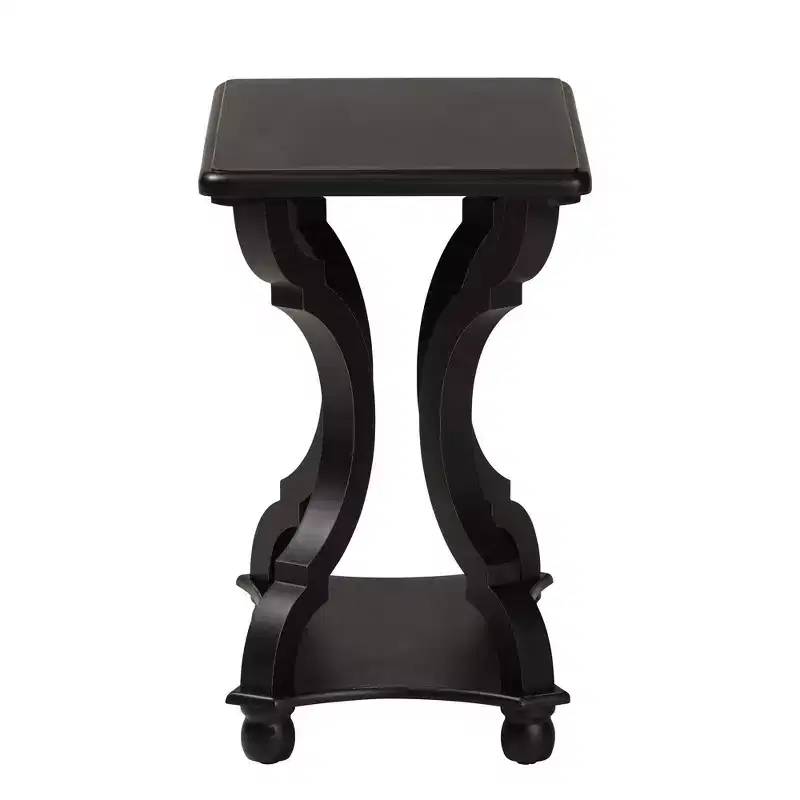 Cianna Wood End Table - Baxton Studio