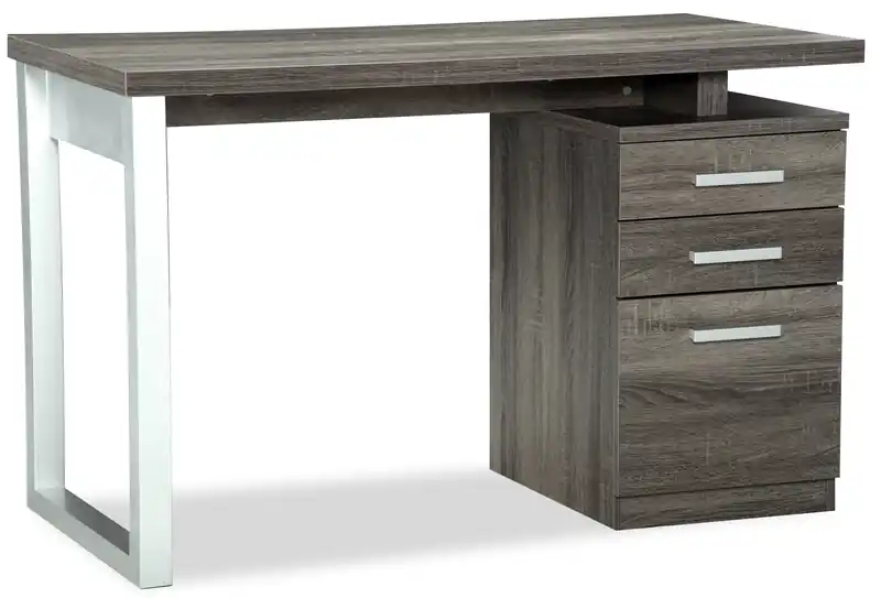 47 Reversible Office Desk with Storage