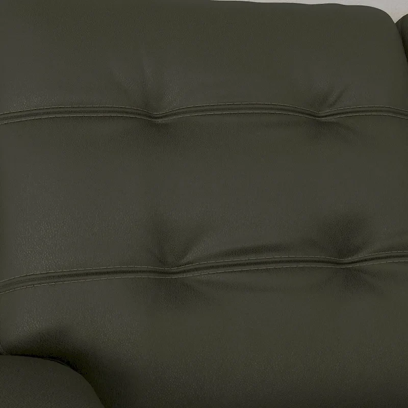 Top Grain Leather Power Reclining Sofa with Power Headrests and Zero Gravity