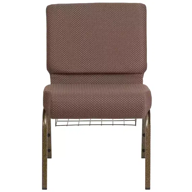 Flash Furniture HERCULES Series 21''W Church Chair with Book Rack