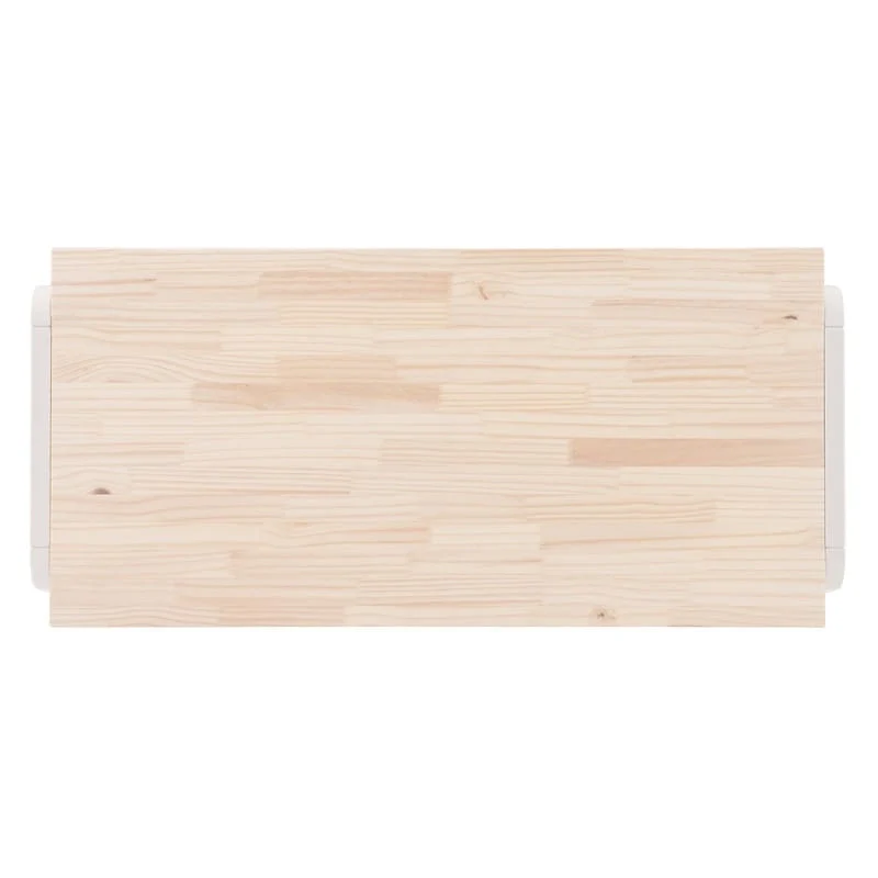 Mulligan Natural Wood Top Desk