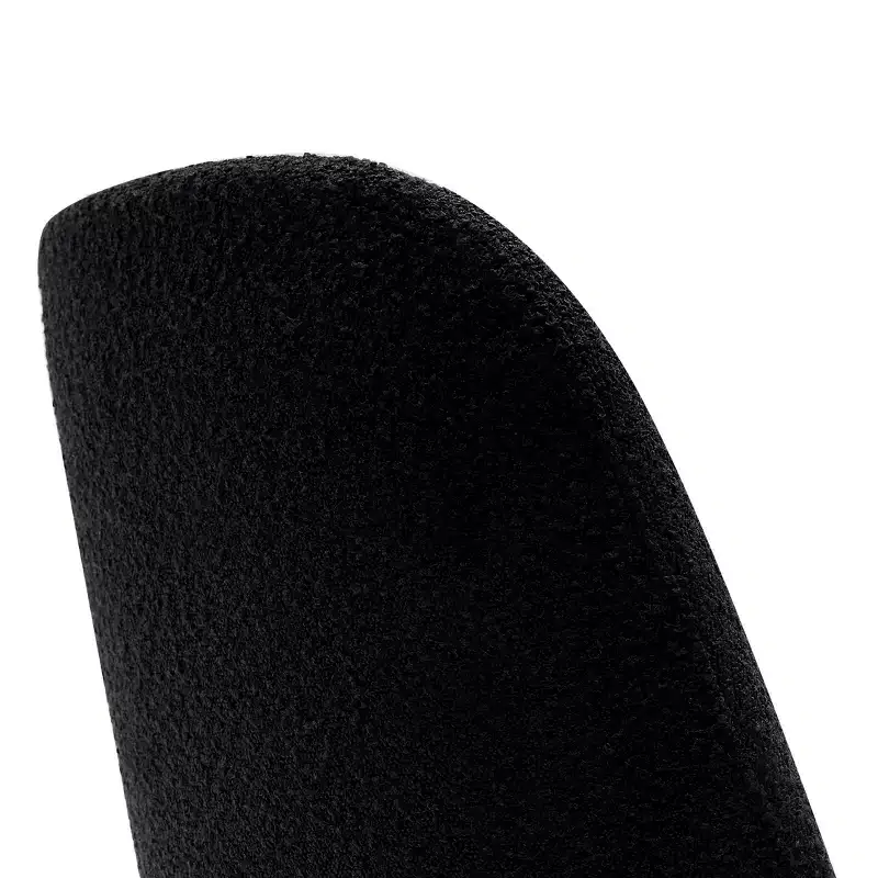 Mid-Century Modern Boucle Upholstered Dining Chair, Set of 6, Water-Resistant Fabric