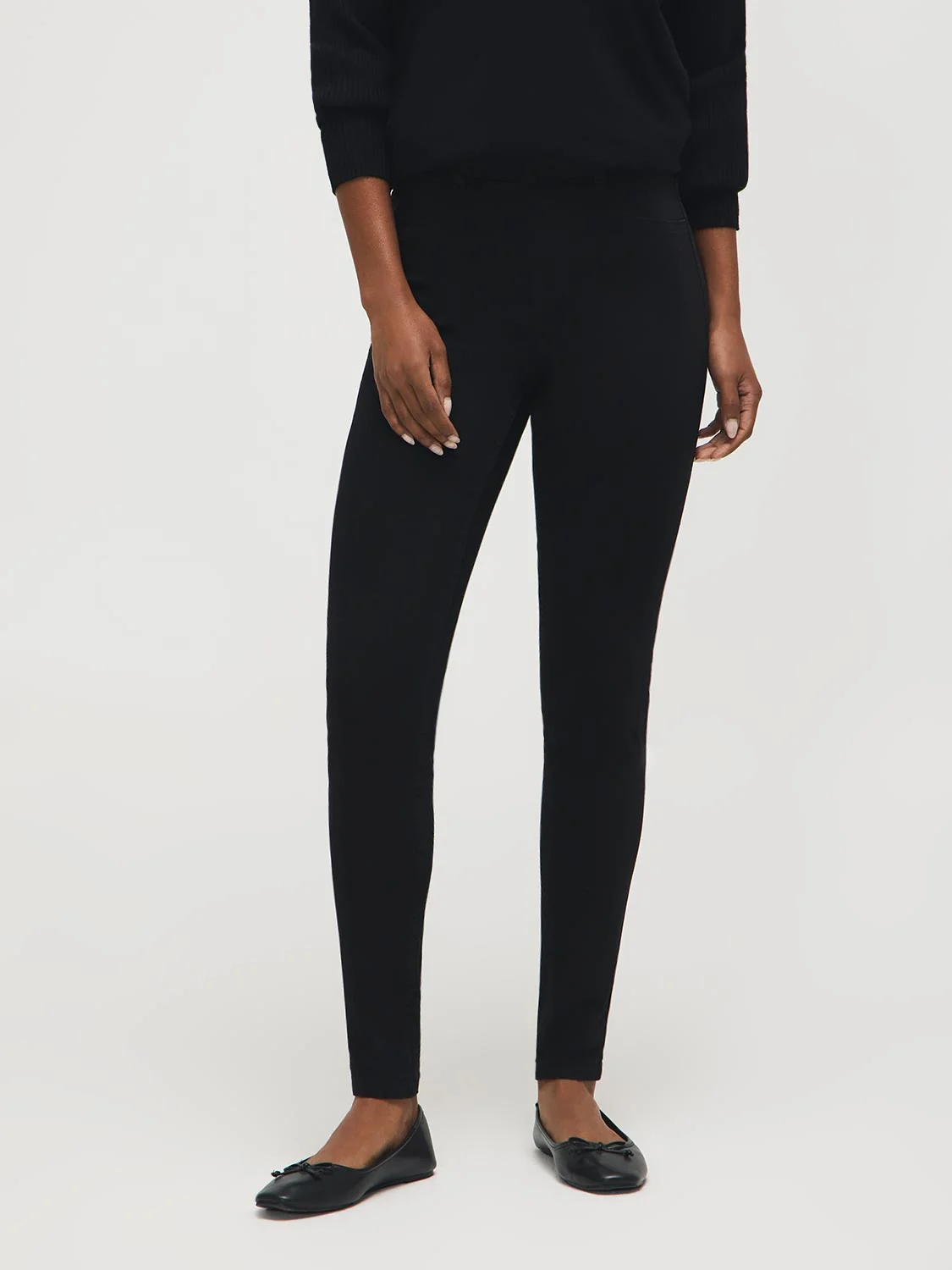Cotton-Blend Stretch Skinny Jeans