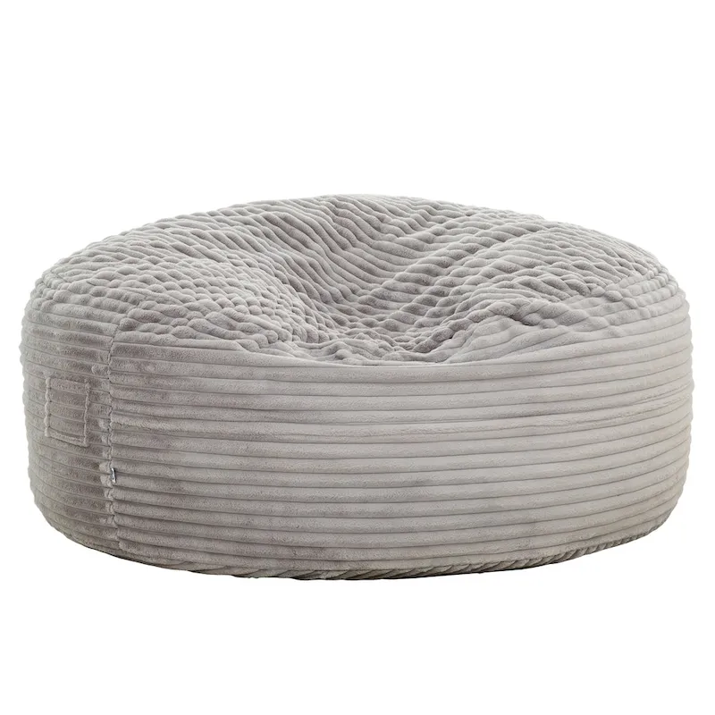 Sealy Kade 6ft Faux Fur Foam Bean Bag