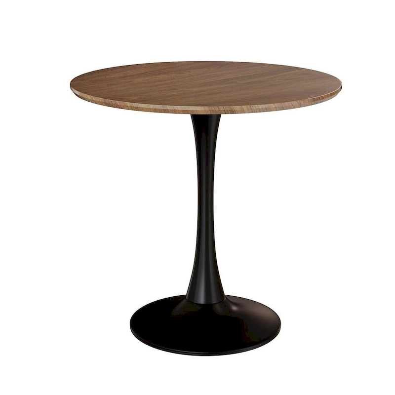 5 Pieces Dining Set, Round Dining Table with 4 Chairs