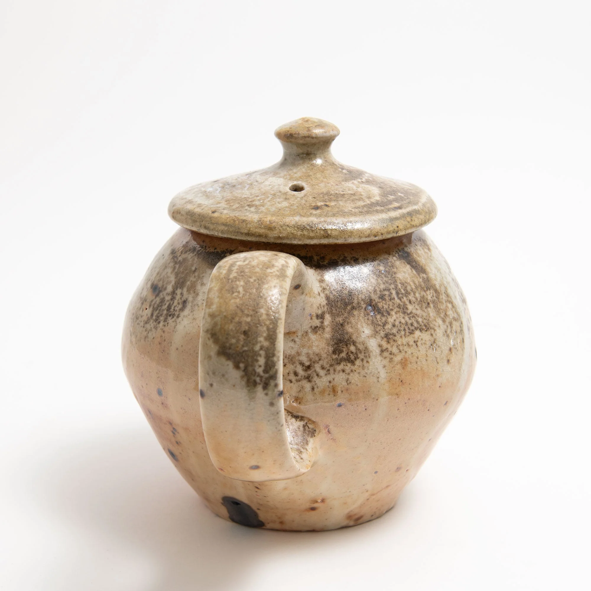 Shino Ash Stoneware Teapot