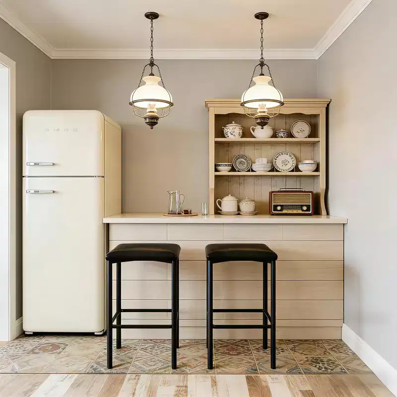 24 Bar Stools with 2in Thick PU Leather Upholstered for Kitchen Island, Bar Counter