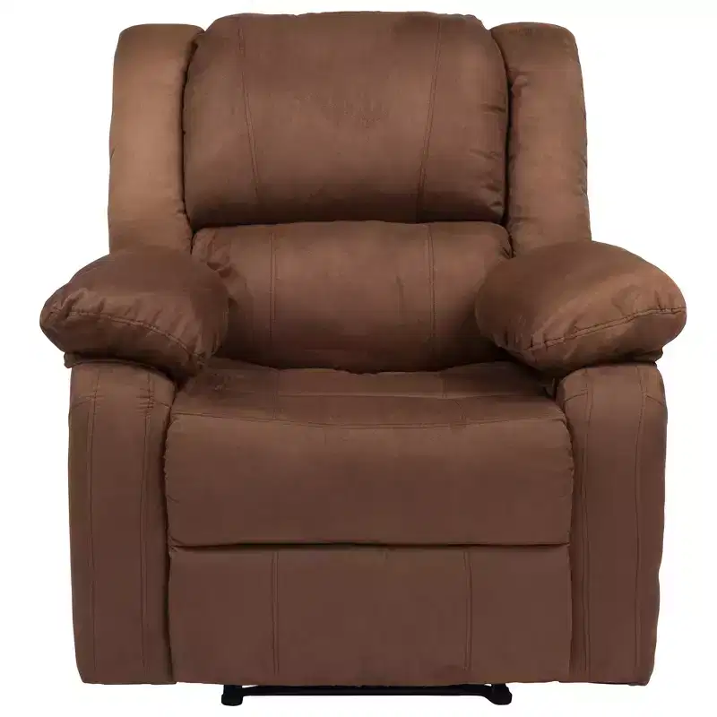 Emma and Oliver Recliner with Bustle Back and Padded Arms