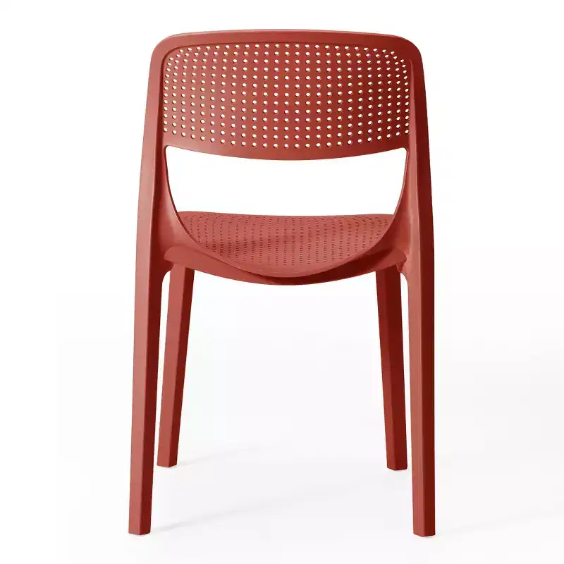 WestinTrends Playa Modern Stackable Plastic Resin Patio Dining Side Chair (Set of 2)
