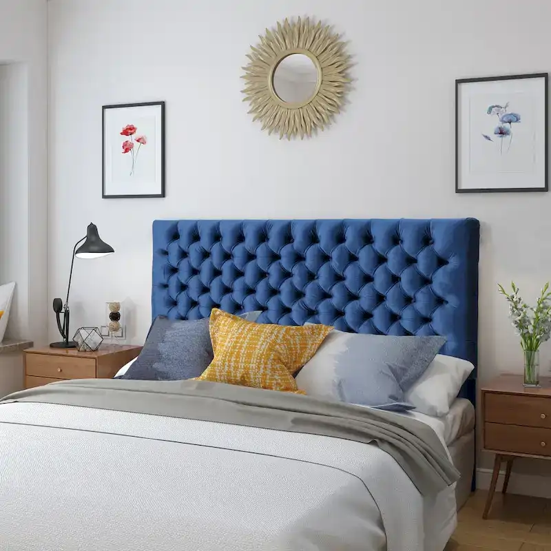 Jezebel Adjustable Velvet Headboard by Christopher Knight Home