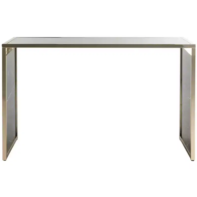 Kylie Console Table - CNS6201A - Black/Brass - Safavieh