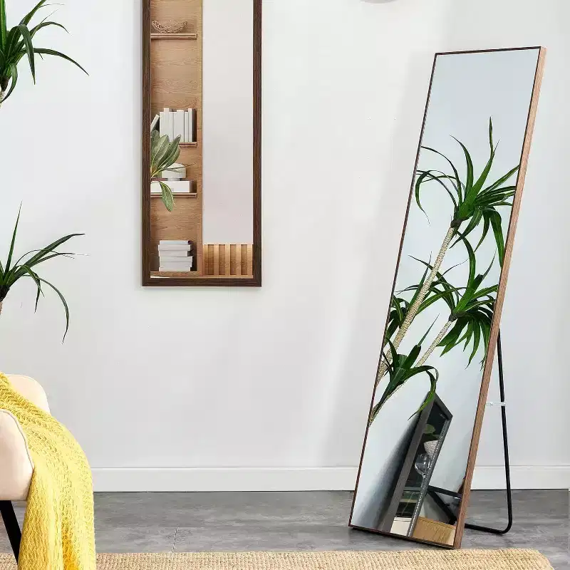Acekool Full Length Mirror with Frame, Floor Standing Large Mirror for Bedroom, Living Room, Entryway, Dressing Area 58 x 15
