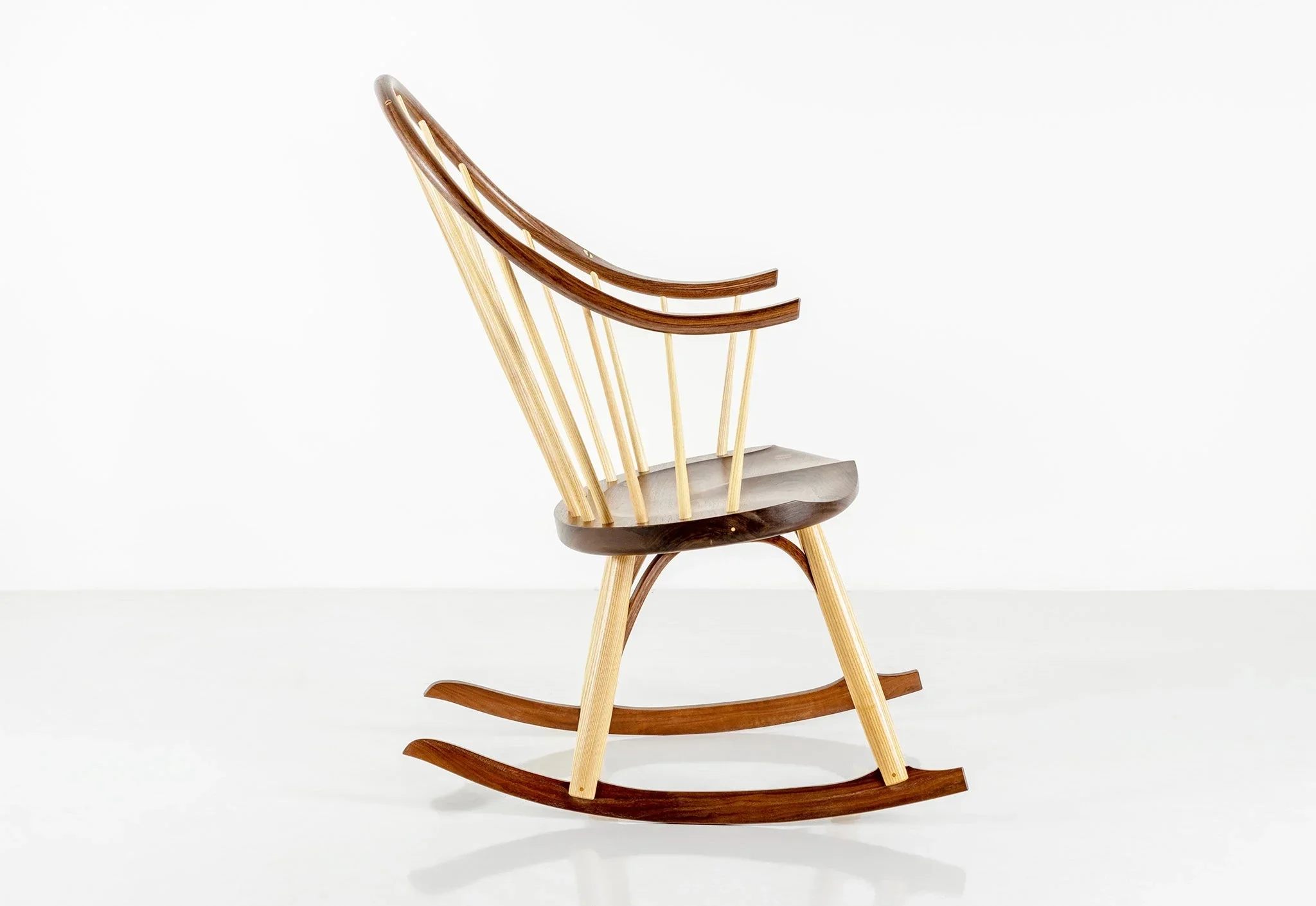 Continuous Arm Rocker - Adapted from our iconic this iteration, in rocker form is designed and crafted to last