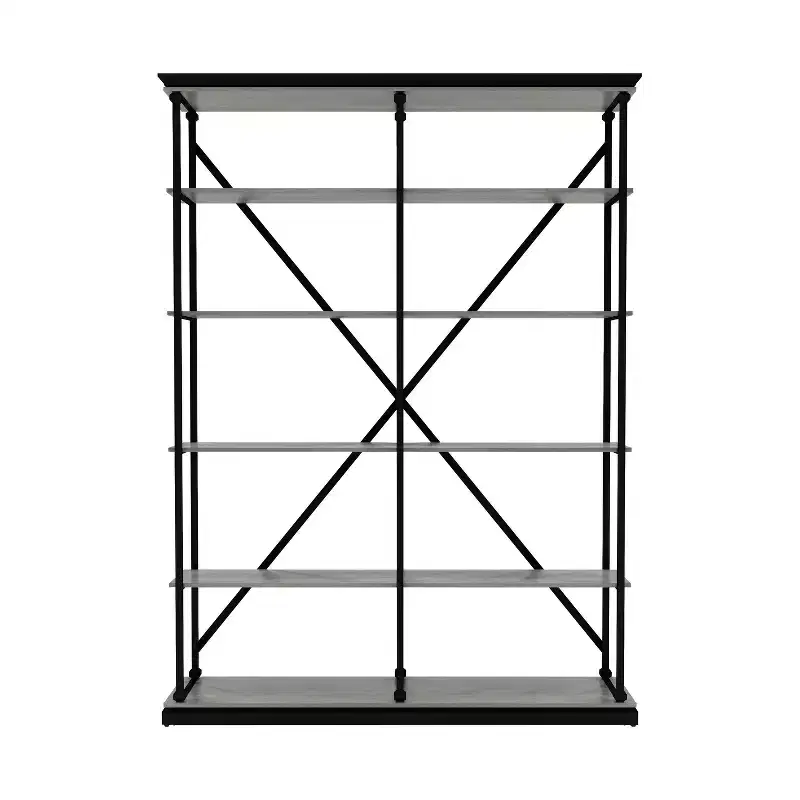 84.25x58 Cadboll 5 Layer Bookcase - miBasics