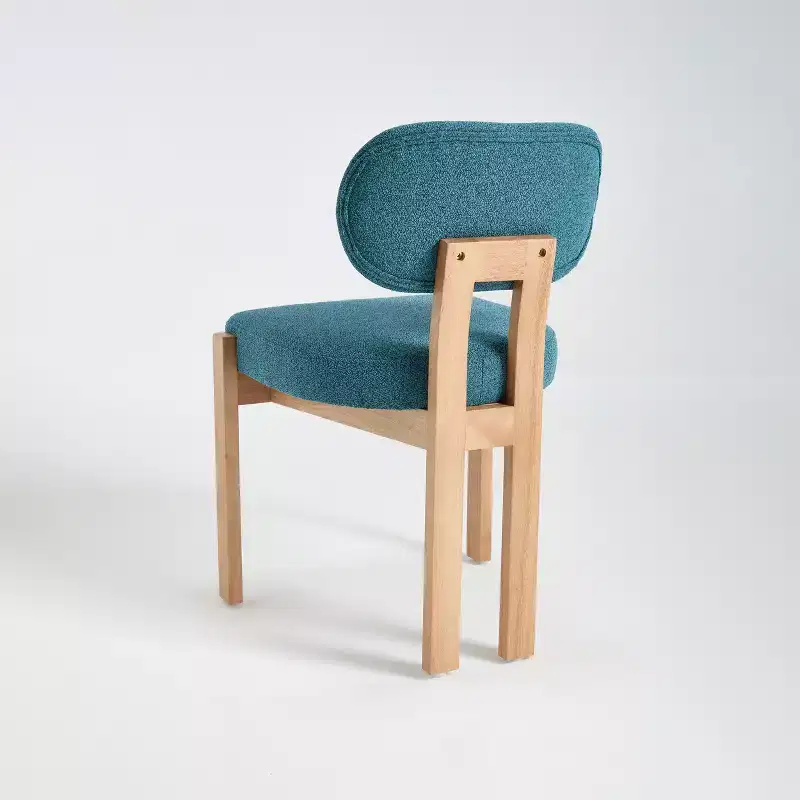 Chenille Upholstered Side Chair Dining Chairs