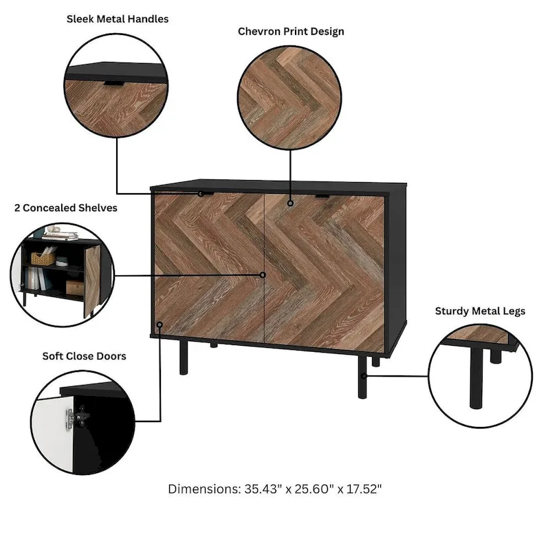 Mid-Century Modern Accent Cabinet