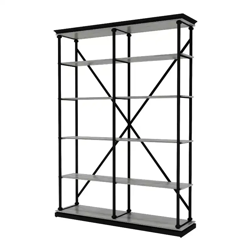 84.25x58 Cadboll 5 Layer Bookcase - miBasics