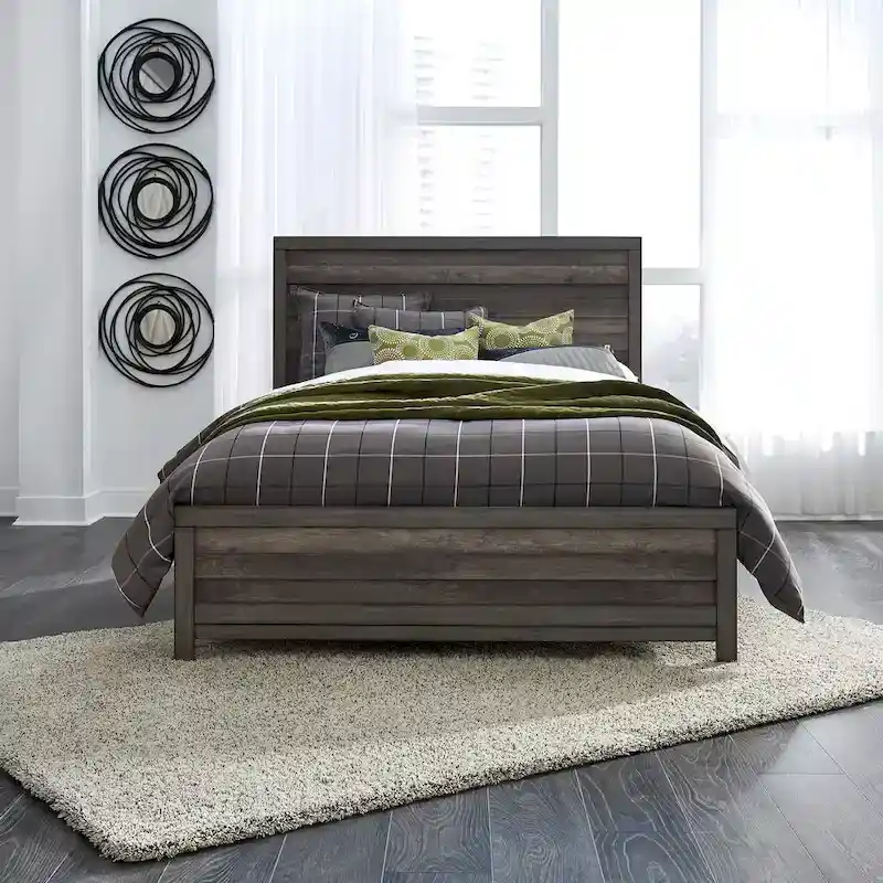 Greystone King Panel Bed