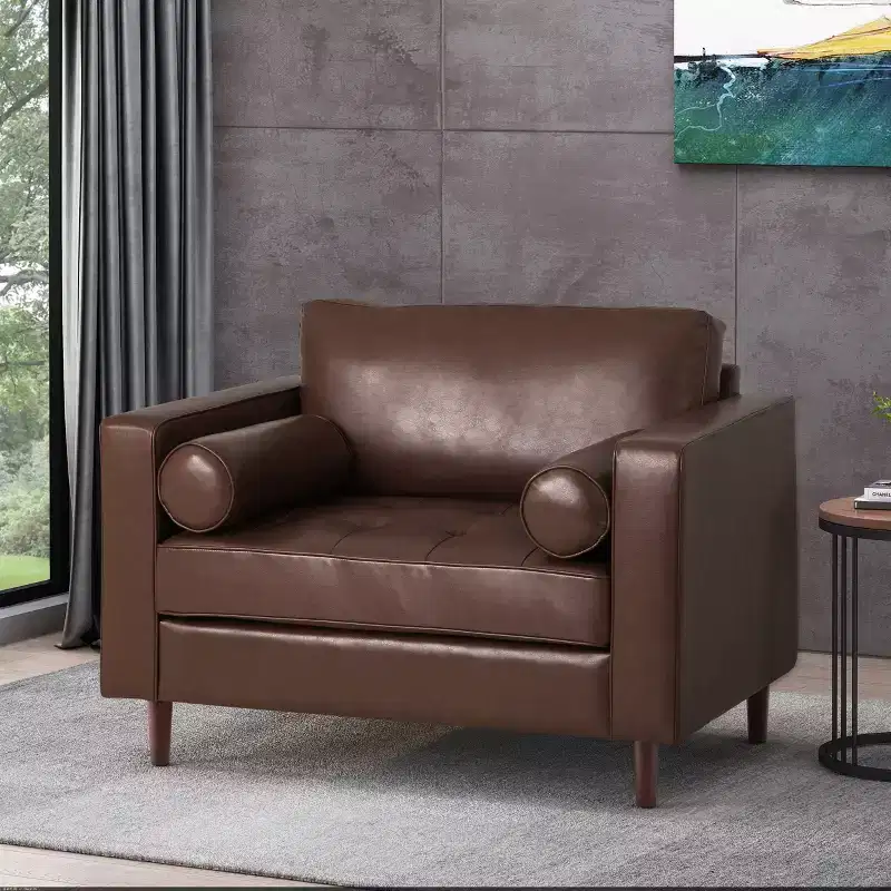 Malinta Contemporary Tufted Club Chair - Christopher Knight Home