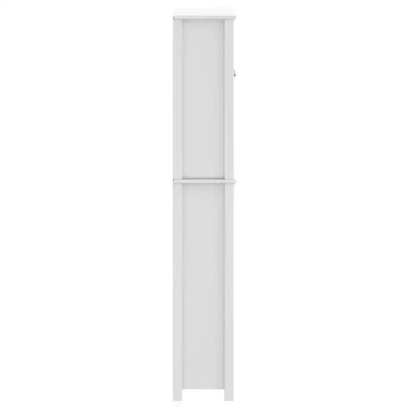 vidaXL BERG Washing Machine Cabinet Black 29.9x10.6x64.8 Solid Wood