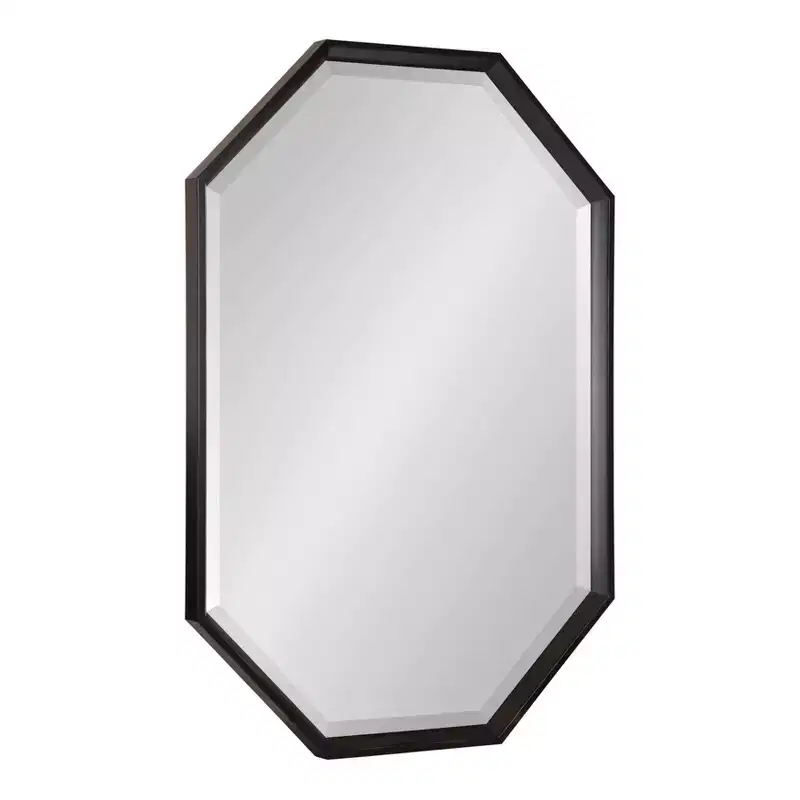 38 x 26 Calter Elongated Octagon Wall Mirror - Kate and Laurel