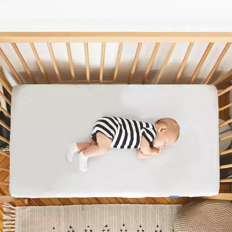 Organic Dream Certified Organic Cool-Gel Premier 2-Stage Crib & Toddler Mattress