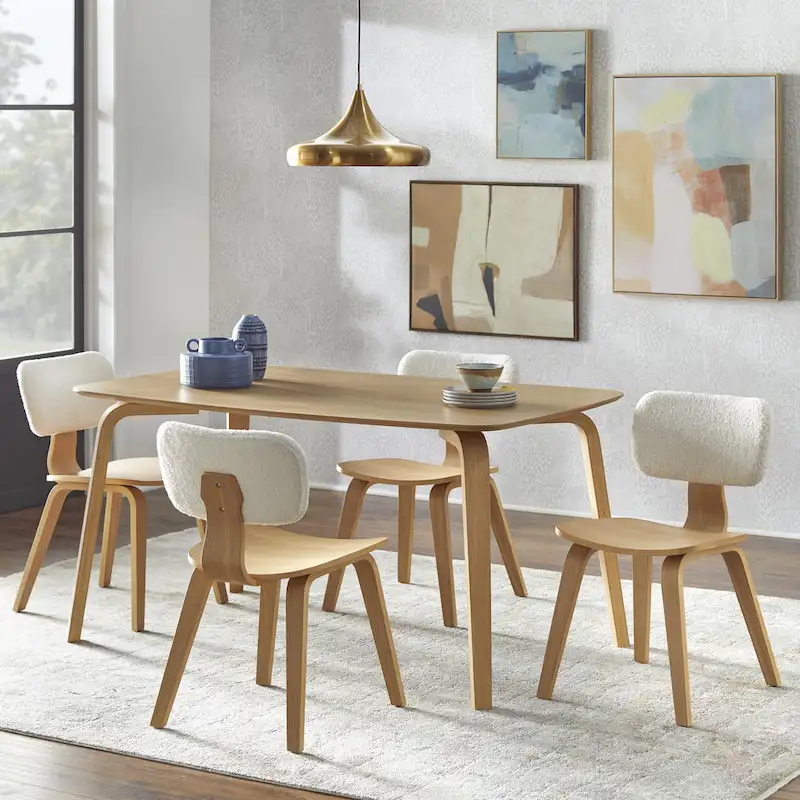 Mid-Century Modern Dining Chairs (Set of 2)