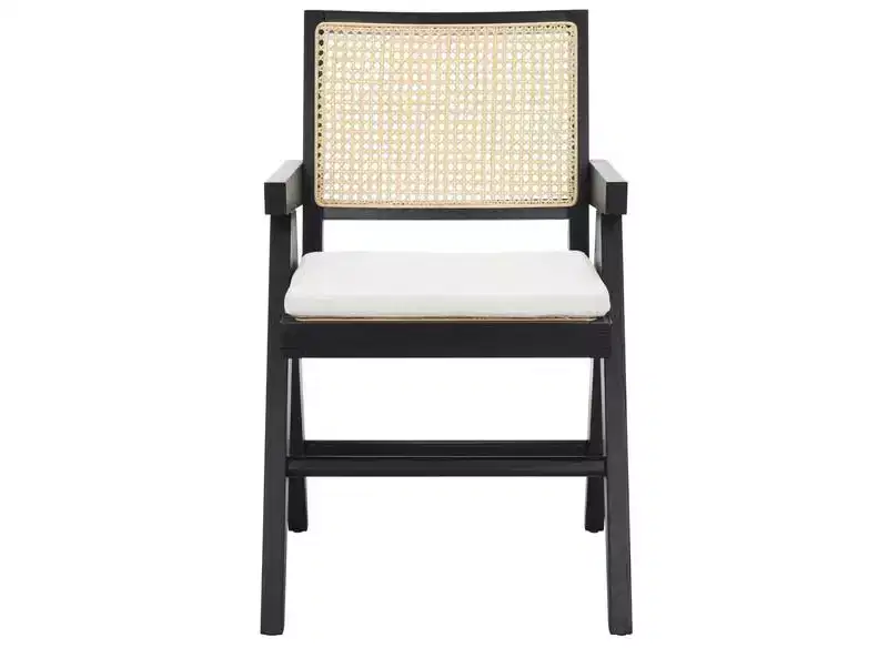 Colette Rattan Armchair - SFV4136 - Safavieh Couture