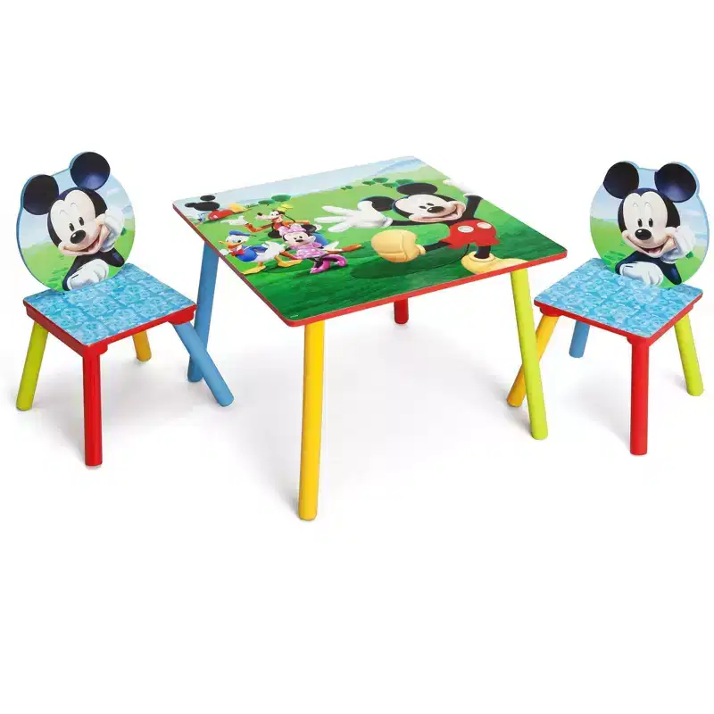 Delta Children Mickey Mouse Kids Table and Chair Set