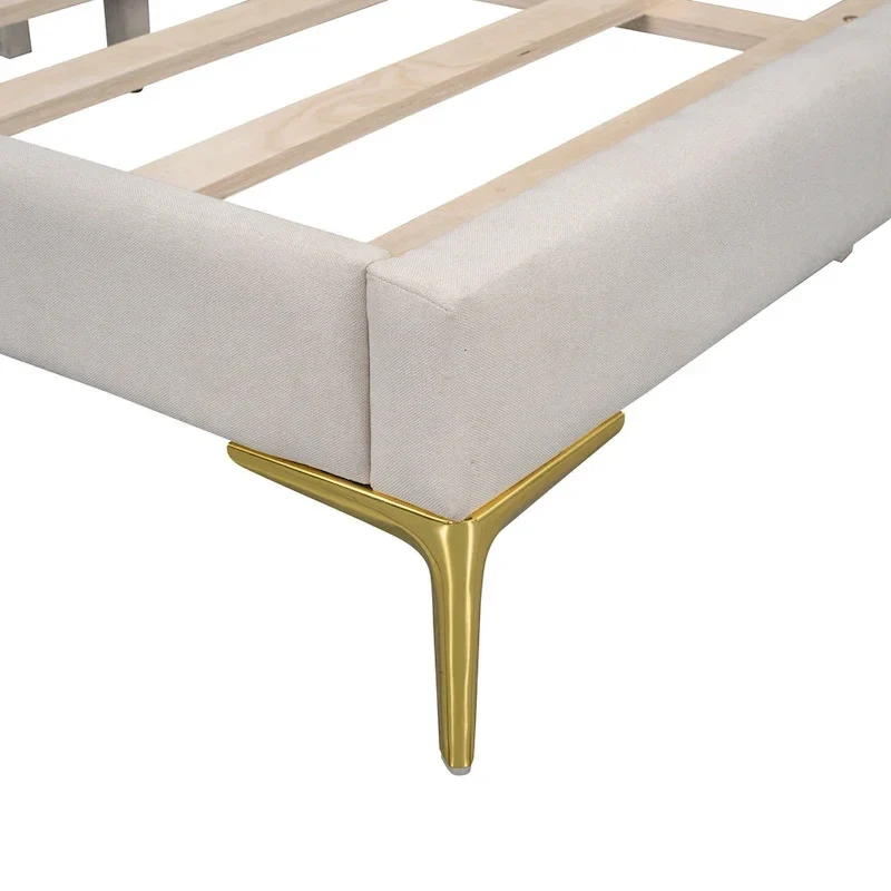 Upholstered Daybed with Guardrail and Headboard