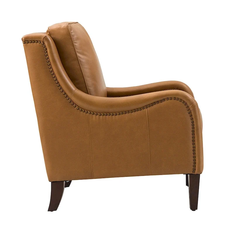 Pascual Comfy Living Room Armchair Set Of 2 with Solid Wood Legs