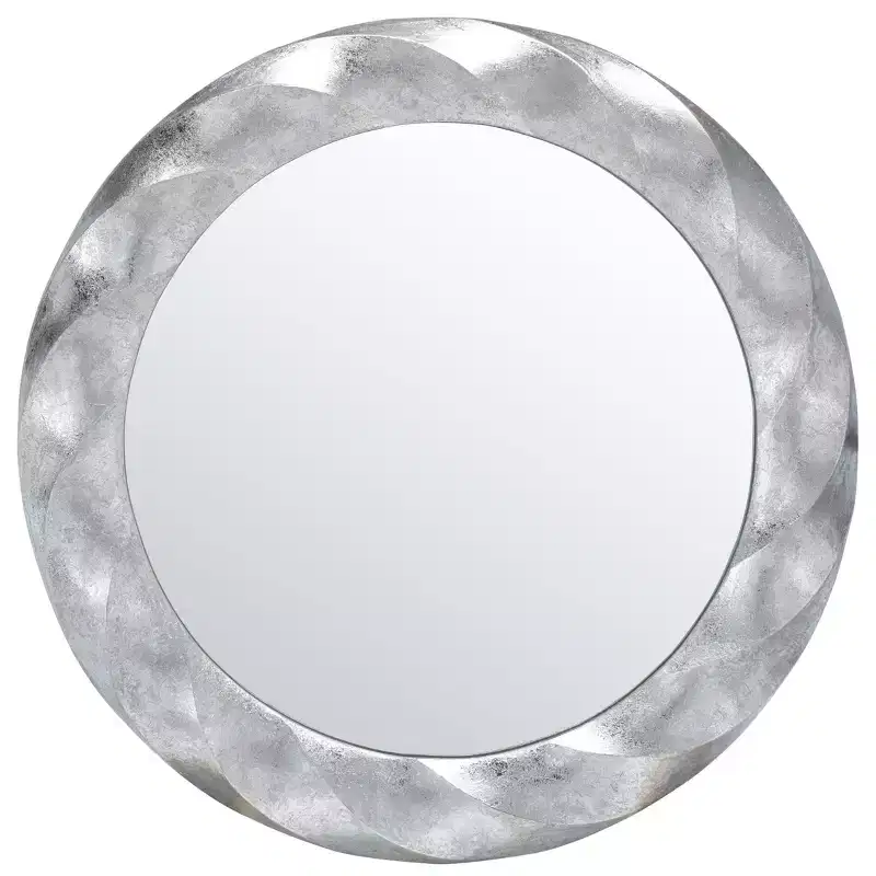 Winterrose Mirror - 33 x 33 - MRR3059 - Silver - Safavieh