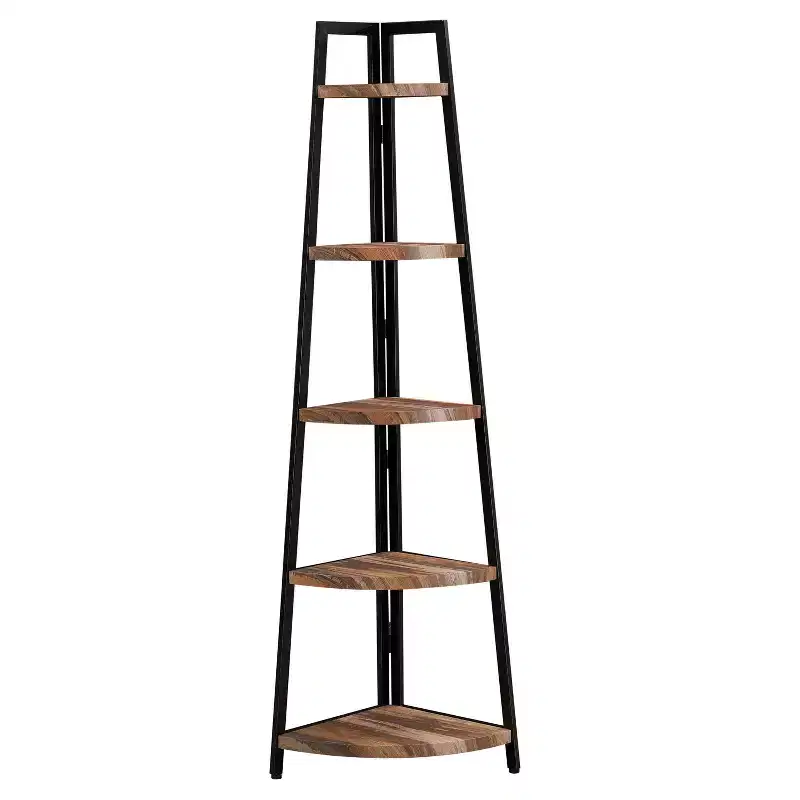 70 Free Standing 5 Tier Pyramid Corner Shelf - Danya B.