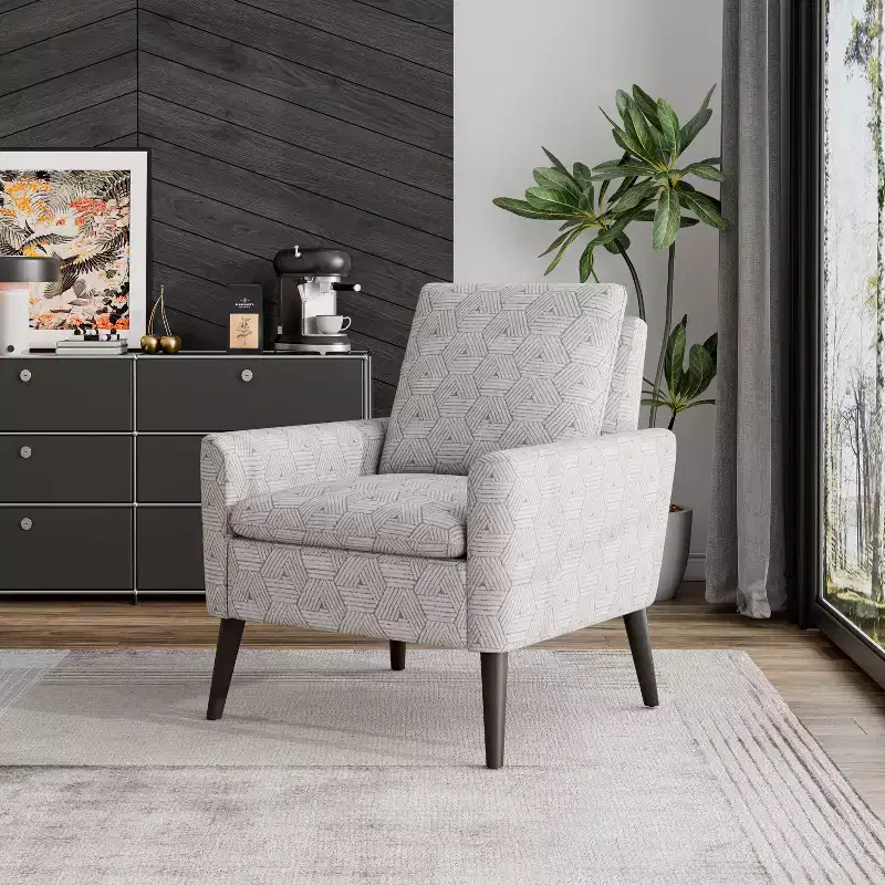 Mid-Century Modern Small Space Armchair