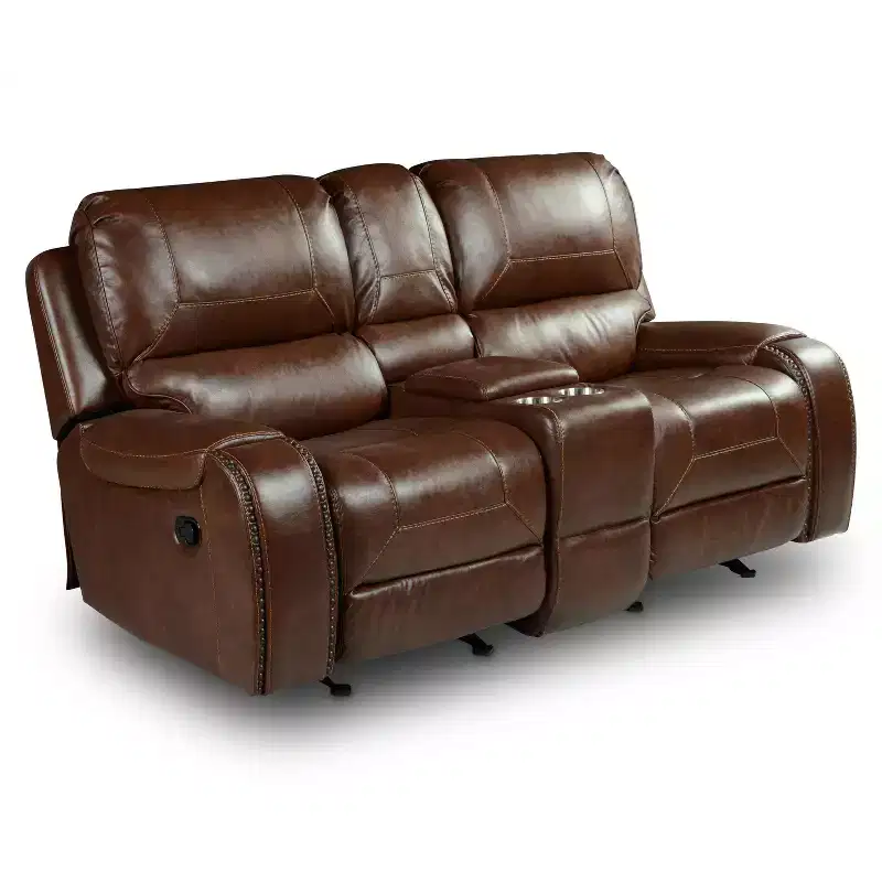 Keily Manual Glider Recliner Loveseat - Steve Silver Co.